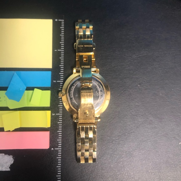 Michael Kors Gold Toned Watch with Crystals - Picture 9 of 15